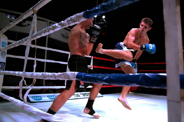 Odessa Ucrânia Agosto 2013 Atletismo Mma Lutadores Artes Marciais Mistas — Fotografia de Stock