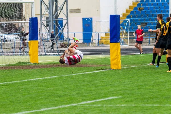 Odessa Ukraine Okt 2017 Rugby Meisterschaft Nationalmannschaft Von Odessa Harkow — Stockfoto