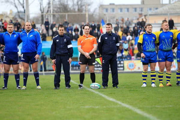 Odessa Ukraina Kwietnia 2013 International European Cup Rugby Zespół Mołdawii — Zdjęcie stockowe