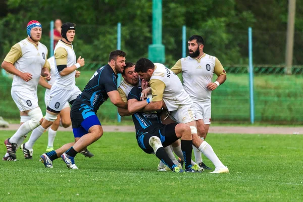 Krasnodar Federacja Rosyjska Może 2018 Rosyjski Rugby Championship Wśród Mężczyzn — Zdjęcie stockowe