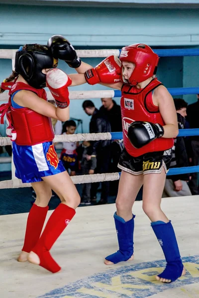 Odessa Ucrania Marzo 2015 Copa Ucrania Boxeo Entre Niños Boxeo —  Fotos de Stock