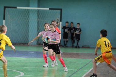 29 Nisan 2017 - Odessa, Ukrayna: rugby ligi odessa maçın özel spor okulu
