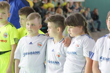 Odessa, Ukrayna - 29 Nisan 2017: rugby ligi odessa maçın özel spor okulu