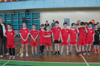 Odessa, Ukrayna - 29 Nisan 2017: rugby ligi odessa maçın özel spor okulu