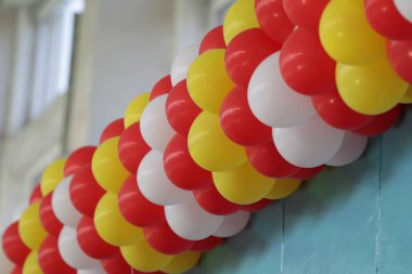 Çocuk Festivali dekorasyon olarak Sisme Balonlar kazandı şenlikli