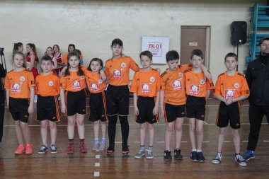 Odessa, Ukrayna - 29 Nisan 2017: rugby ligi odessa maçın özel spor okulu