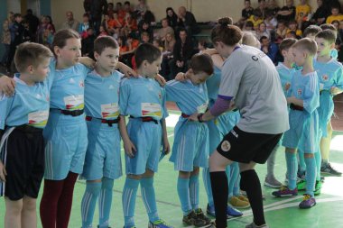 Odessa, Ukrayna - 29 Nisan 2017: rugby ligi odessa maçın özel spor okulu