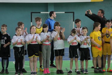 Odessa, Ukrayna - 29 Nisan 2017: rugby ligi odessa maçın özel spor okulu