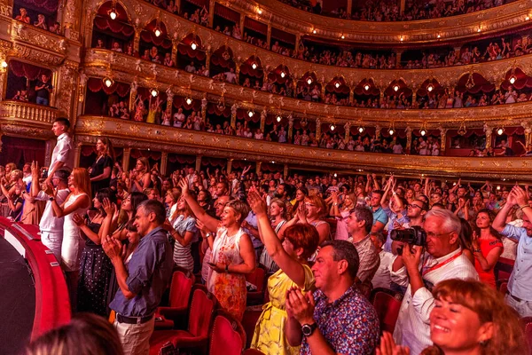 Odessa Ukraina Lipca 2016 Ukraińska Piosenkarka Jamala Solowy Koncert Operze — Zdjęcie stockowe