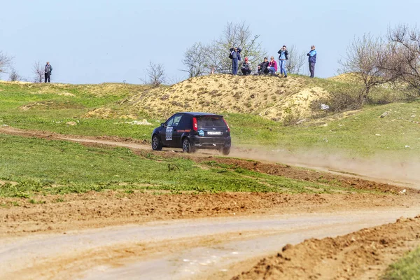 Odessa Ukraine Abril 2016 Campeonato Ucrânia Mini Rali Copa Limanov — Fotografia de Stock