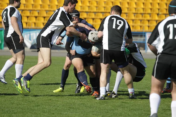 Oděsa Ukrajina Dubna 2018 Mezinárodní Utkání Evropské Rugby Championship Politechnik — Stock fotografie