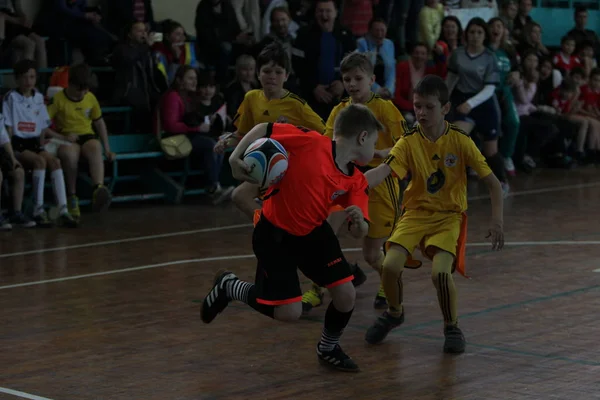 Avril 2017 Odessa Ukraine Match Rugby Xiii École Spéciale Sport — Photo