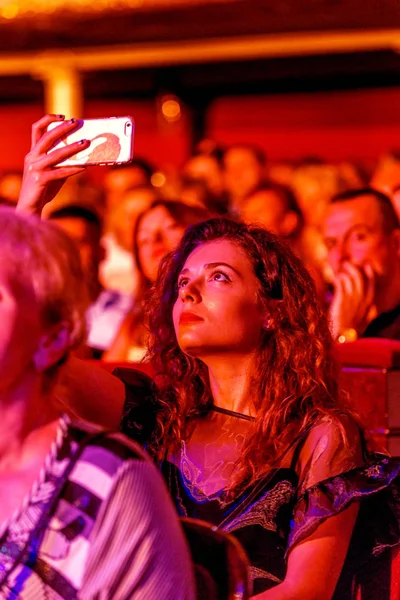 Odessa Ukraine July 2016 Ukrainian Singer Jamala Solo Concert Opera — Stock Photo, Image