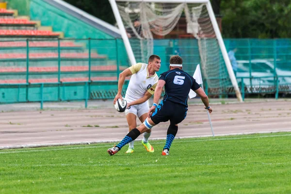 Krasnodar Russland Mai 2018 Russische Rugby Meisterschaft Der Männer Kuban — Stockfoto