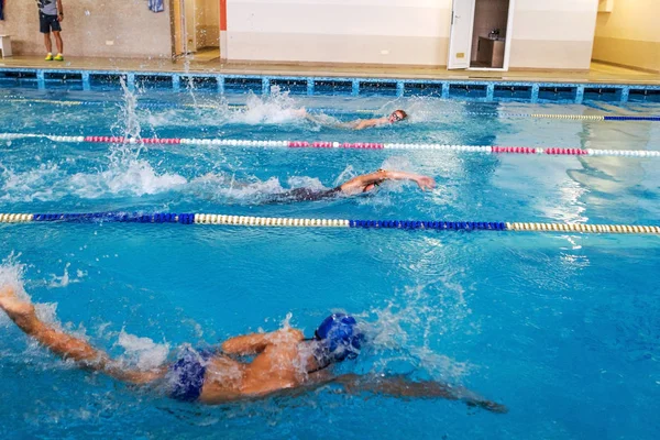 Odessa Ucrania Septiembre 2016 Natación Deportiva Piscina Durante Campeonato Ucraniano —  Fotos de Stock