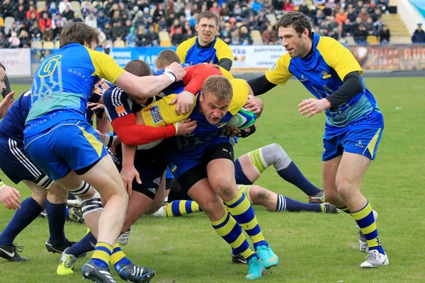 Odessa Ukraina Kwietnia 2013 International European Cup Rugby Zespół Mołdawii — Zdjęcie stockowe
