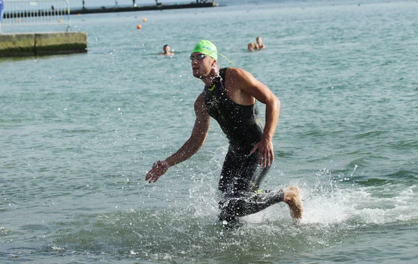 Odessa Ukraine September 2018 Oceanman Open Water Swimming Competitions Odessa — Stock Photo, Image