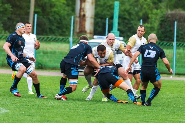 Krasnodar Rusko Květen 2018 Ruské Rugby Championship Mezi Muži Kubáň — Stock fotografie