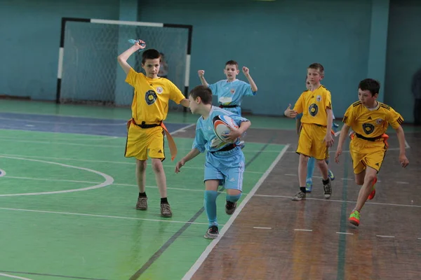特別なスポーツ学校でオデッサ戦の 2017 オデッサ ウクライナ ラグビー リーグ — ストック写真