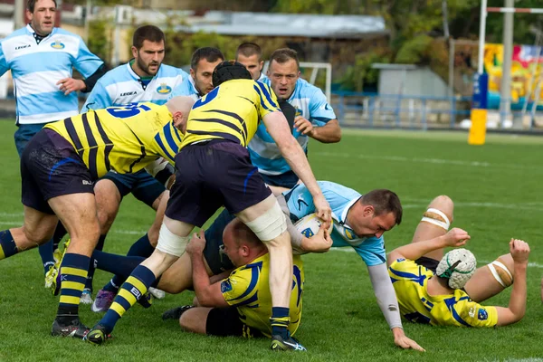 Odessa Ukraine Mai 2017 European Rugby Champions Cup Ukraine Bleu — Photo