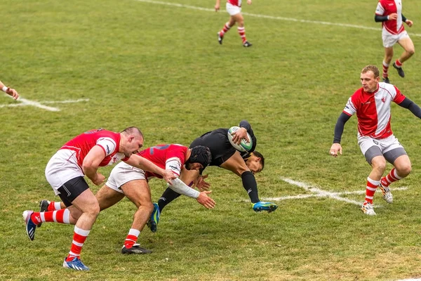 Odessa Oekraïne November 2015 Oekraïens Cup Rugby Credo Odessa Olympic — Stockfoto