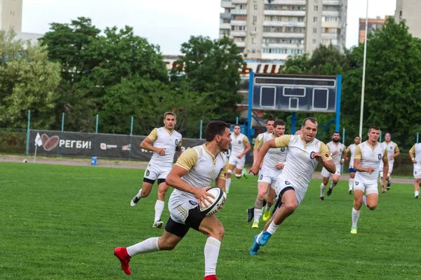 Krasnodar Rusia Mayo 2018 Campeonato Ruso Rugby Entre Hombres Kuban —  Fotos de Stock