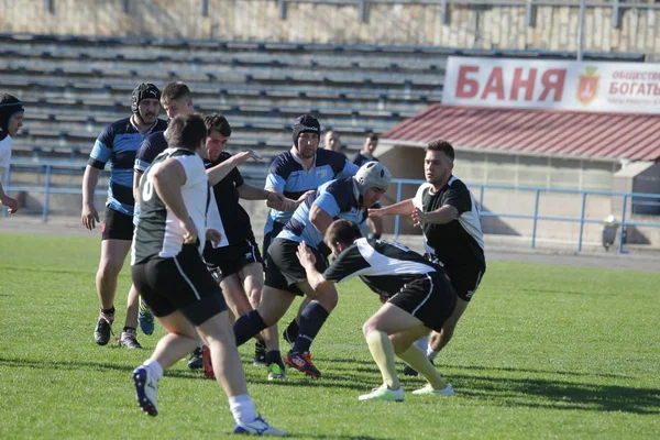 Odessa Ucrania Abril 2018 International Match European Rugby Championship Politechnik — Foto de Stock