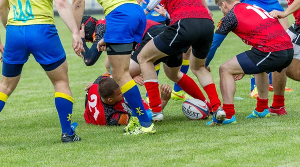 Odessa Ukraine May 2016 Semi Final European Cup Rugby Tense — Stock Photo, Image