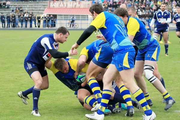 Odessa Ukraine April 2013 International European Cup Rugby Team Moldova — Stock Photo, Image