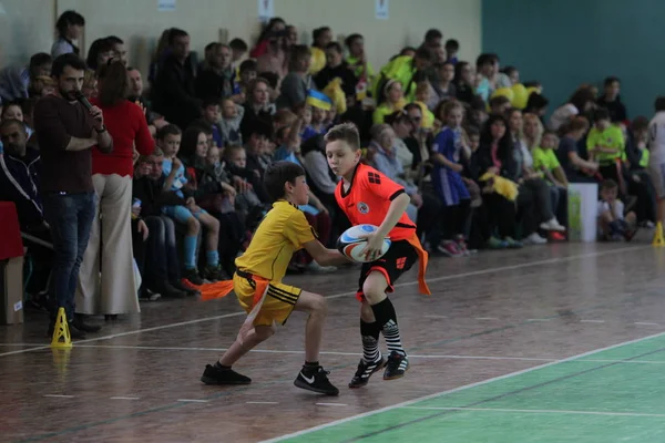 Avril 2017 Odessa Ukraine Match Rugby Xiii École Spéciale Sport — Photo