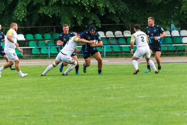 Krasnodar Rusko Květen 2018 Ruské Rugby Championship Mezi Muži Kubáň — Stock fotografie