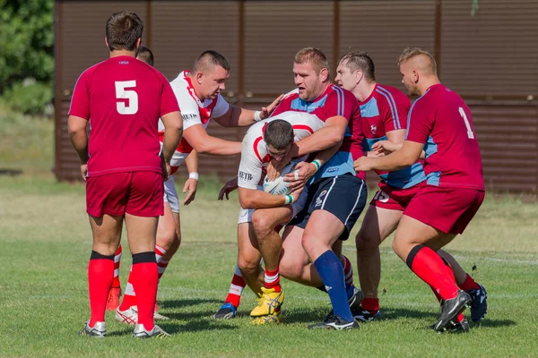 Odessa Ukraine September 2017 Internationales Rugby Turnier Zwischen Den Mannschaften — Stockfoto