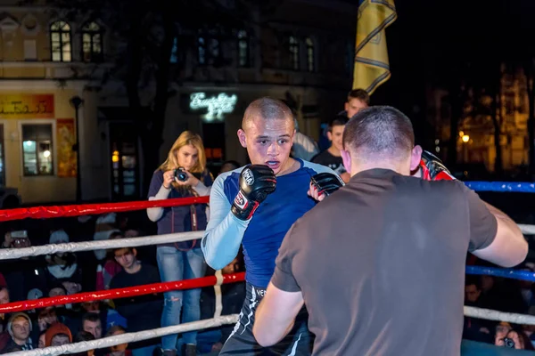 Odessa Ukraine Octobre 2015 Combat Régional Sur Ring Athlétisme Mma — Photo