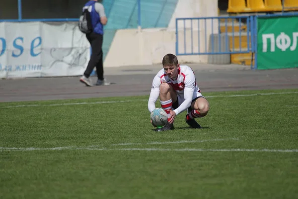 Odessa Ukraine April 2018 International Rugby Match Credo Odessa White — Stock Photo, Image