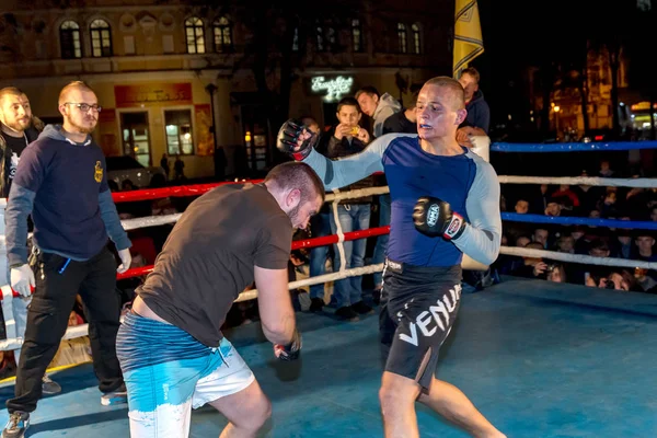 Odessa Ukraina Października 2015 Regionalne Walk Ringu Lekkoatletyka Mma Mieszane — Zdjęcie stockowe