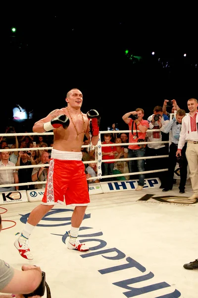 Odessa Ucrania Mayo 2014 Campeón Del Mundo Boxeo Pesado Alexander — Foto de Stock