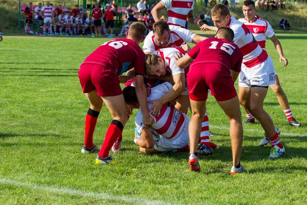 Odessa Ukrayna Eylül 2017 Uluslararası Rugby Turnuva Ekipleri Chisinau Moldova — Stok fotoğraf