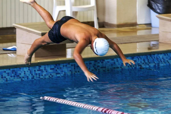 Odessa Ucrania Septiembre 2016 Natación Deportiva Piscina Durante Campeonato Ucraniano —  Fotos de Stock