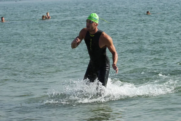 Odessa Ukraine Septembre 2018 Oceanman Open Water Swimming Competitions Odessa — Photo