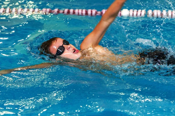 Odessa Ukraine September 2016 Sportliches Schwimmen Pool Während Der Ukrainischen — Stockfoto