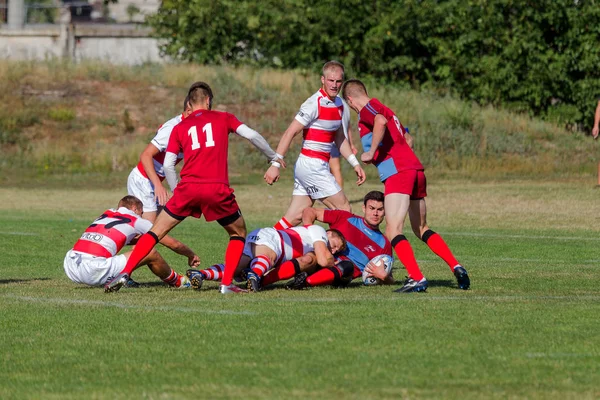 Odessa Ukraine September 2017 International Rugby Tournament Teams Chisinau Moldova — Stock Photo, Image