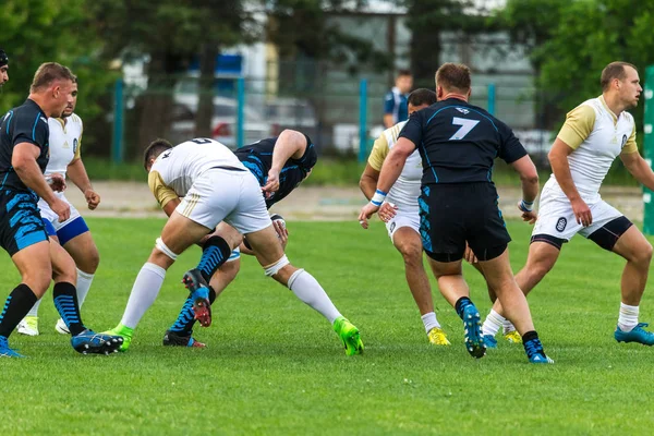 Krasnodar Rusko Květen 2018 Ruské Rugby Championship Mezi Muži Kubáň — Stock fotografie