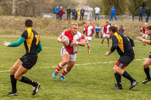 Odessa Ucrania Noviembre 2015 Copa Ucraniana Rugby Credo Odessa Olympic — Foto de Stock