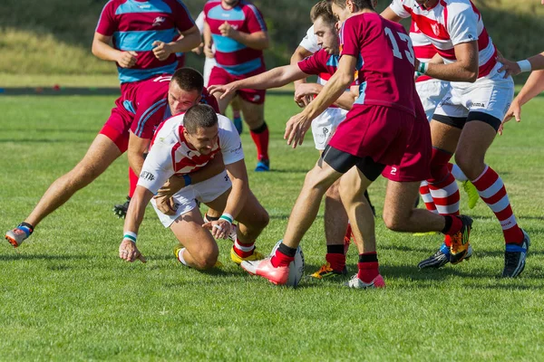 Odessa Ukrayna Eylül 2017 Uluslararası Rugby Turnuva Ekipleri Chisinau Moldova — Stok fotoğraf