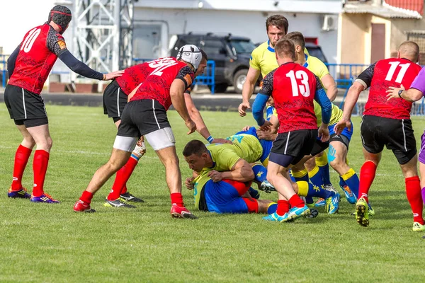 Odessa Ukraina Maja 2016 Roku Półfinale Pucharu Europy Rugby Trzymająca — Zdjęcie stockowe