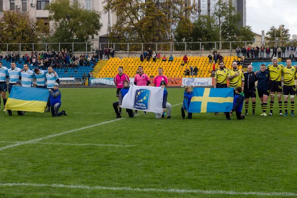 Oděsa Ukrajina Května 2017 European Champions Rugby Cup Ukrajina Modrá — Stock fotografie