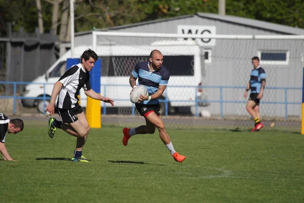 Odessa Ucrania Abril 2018 International Match European Rugby Championship Politechnik — Foto de Stock