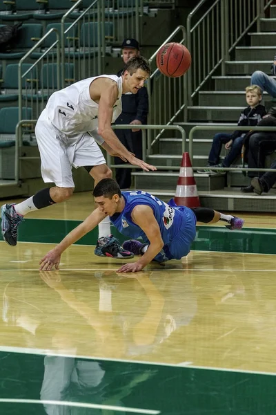 Odessa Ucrania Diciembre 2015 Partido Super Liga Ucrania Derby Baloncesto —  Fotos de Stock