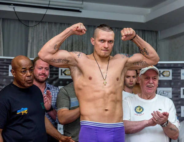 Odessa Ucrania Mayo 2014 Campeón Del Mundo Boxeo Pesado Campeón — Foto de Stock