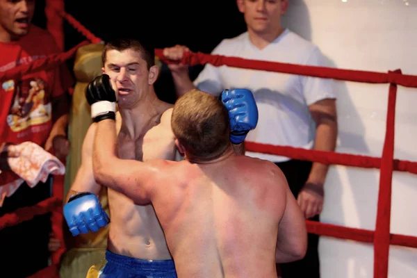 Odessa Ucrania Octubre 2010 Fight Club Peleas Sin Reglas Combatientes —  Fotos de Stock